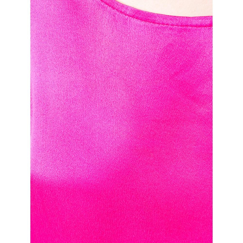 light pink silk tank top