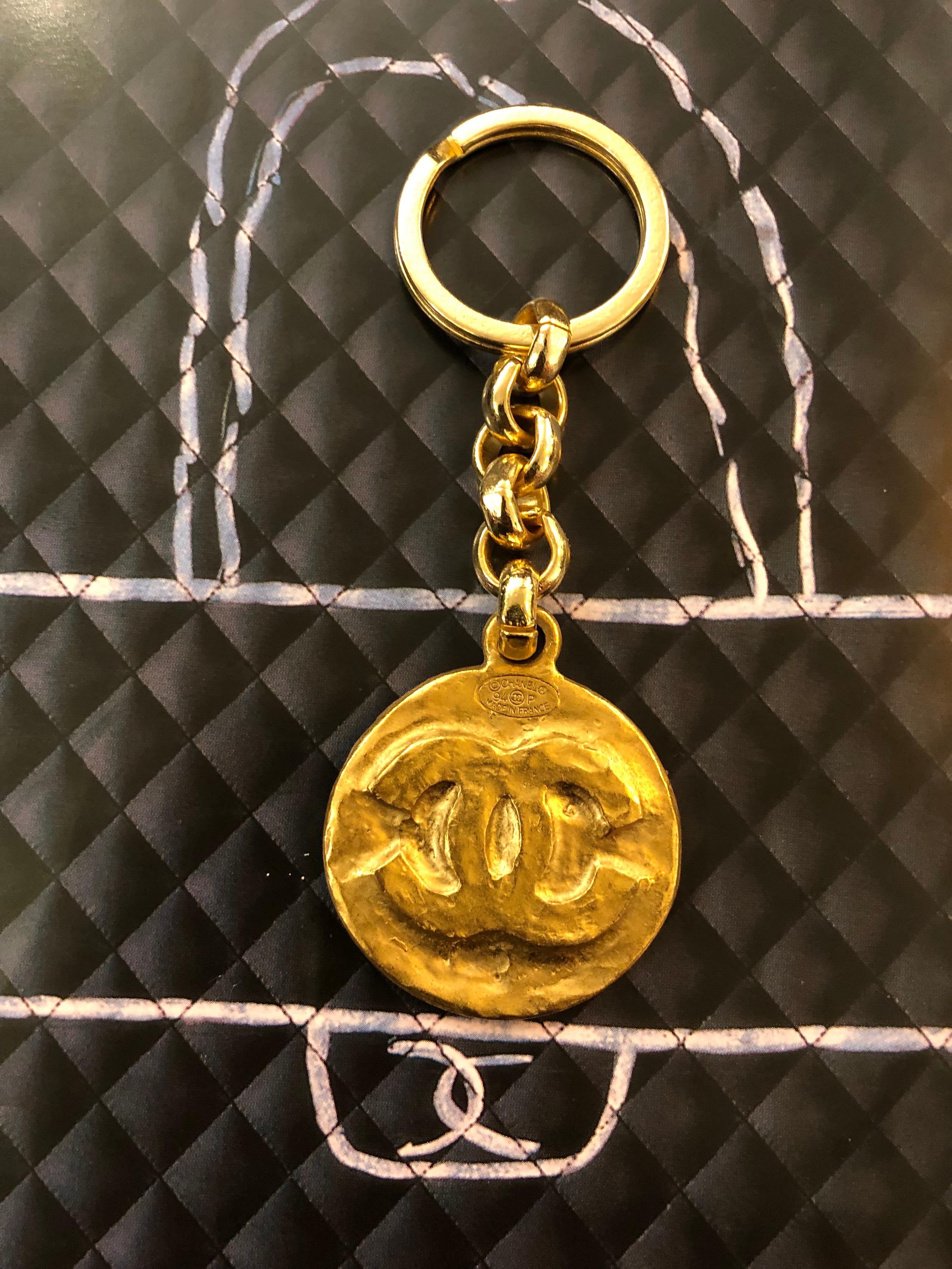 Chanel Keychain - 6 For Sale on 1stDibs | coco chanel keychain 
