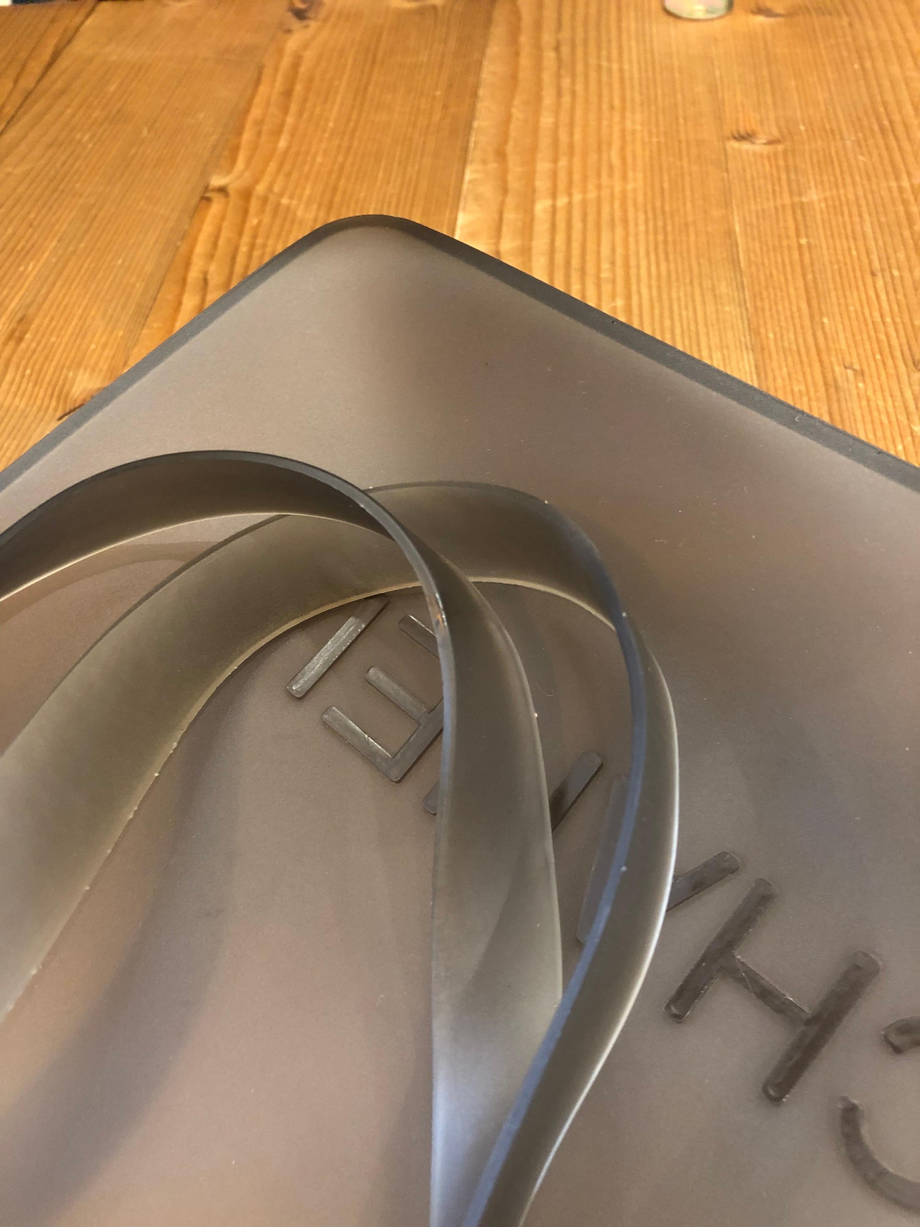 1990s CHANEL Gray Translucent Silicone Jelly Tote Bag In Good Condition In Bangkok, TH