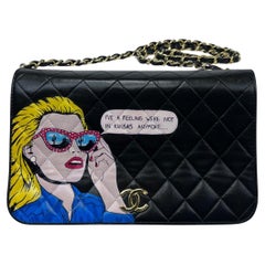 1990s Chanel – Hand-Painted Pop Art "I've a Feeling We're Not in Kansas Anymore"