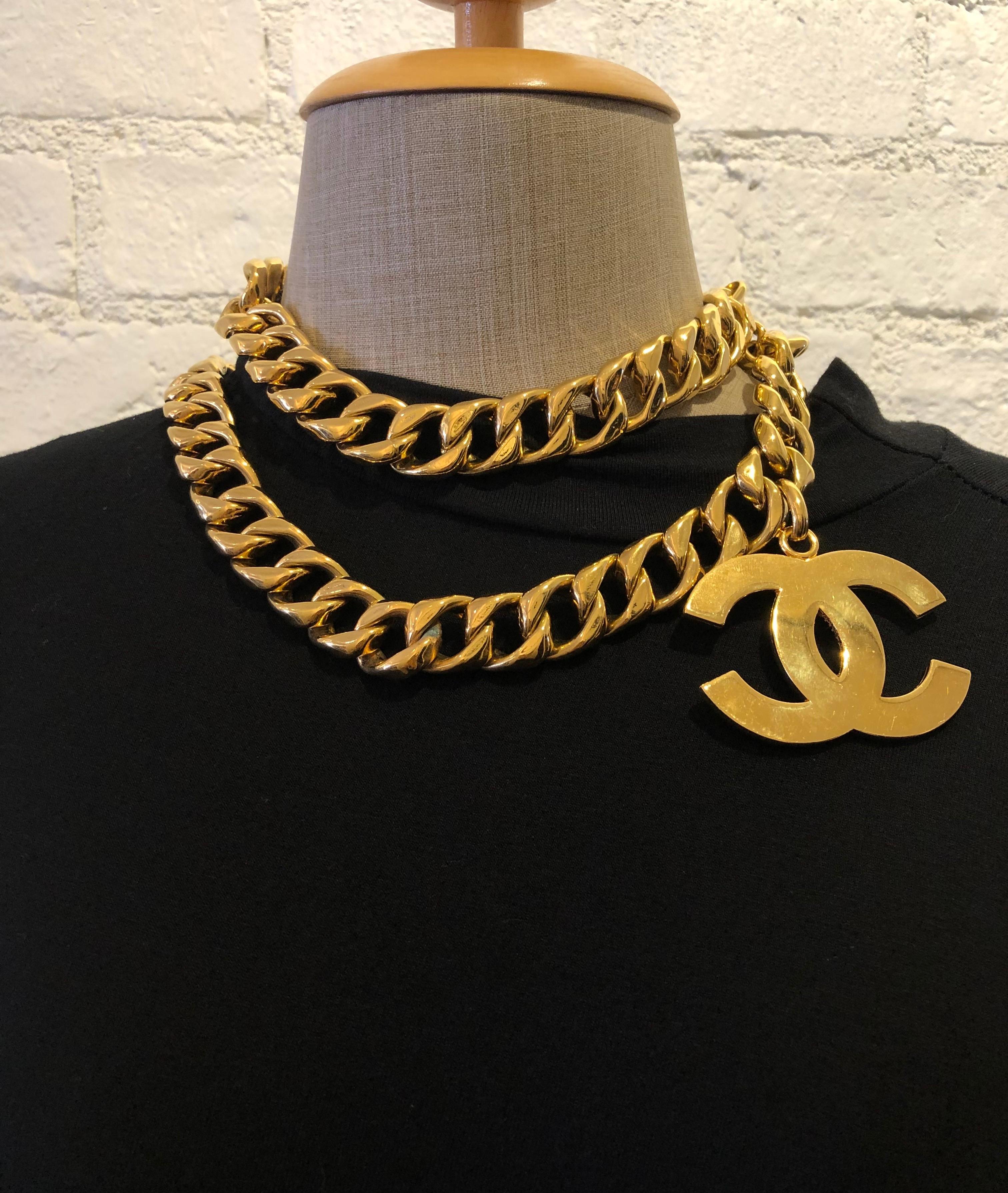 chanel cc necklace dupe gold