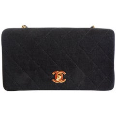 1990s Chanel Mini Full Flap Quilted Bag 