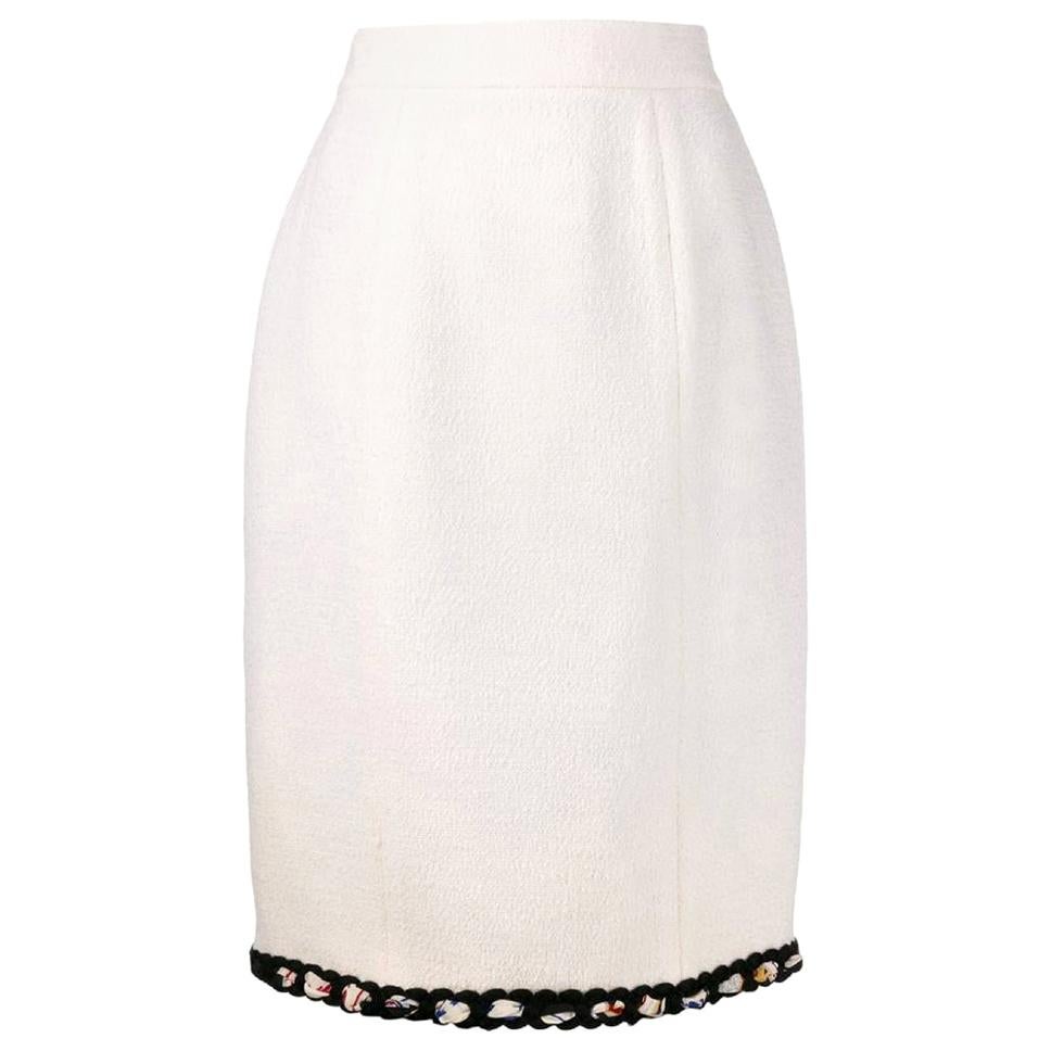 1990s Chanel Pencil Skirt