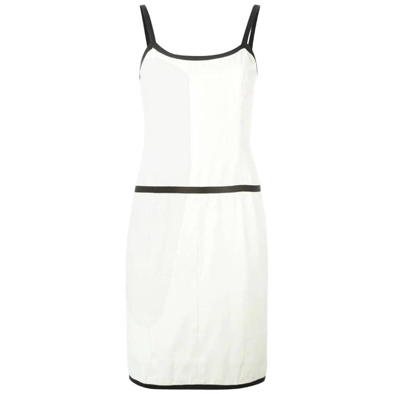 1990s Chanel White Dress at 1stDibs | 90s white dress, white chanel dress