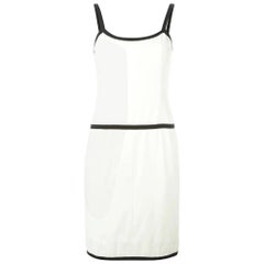 1990s Chanel White Dress