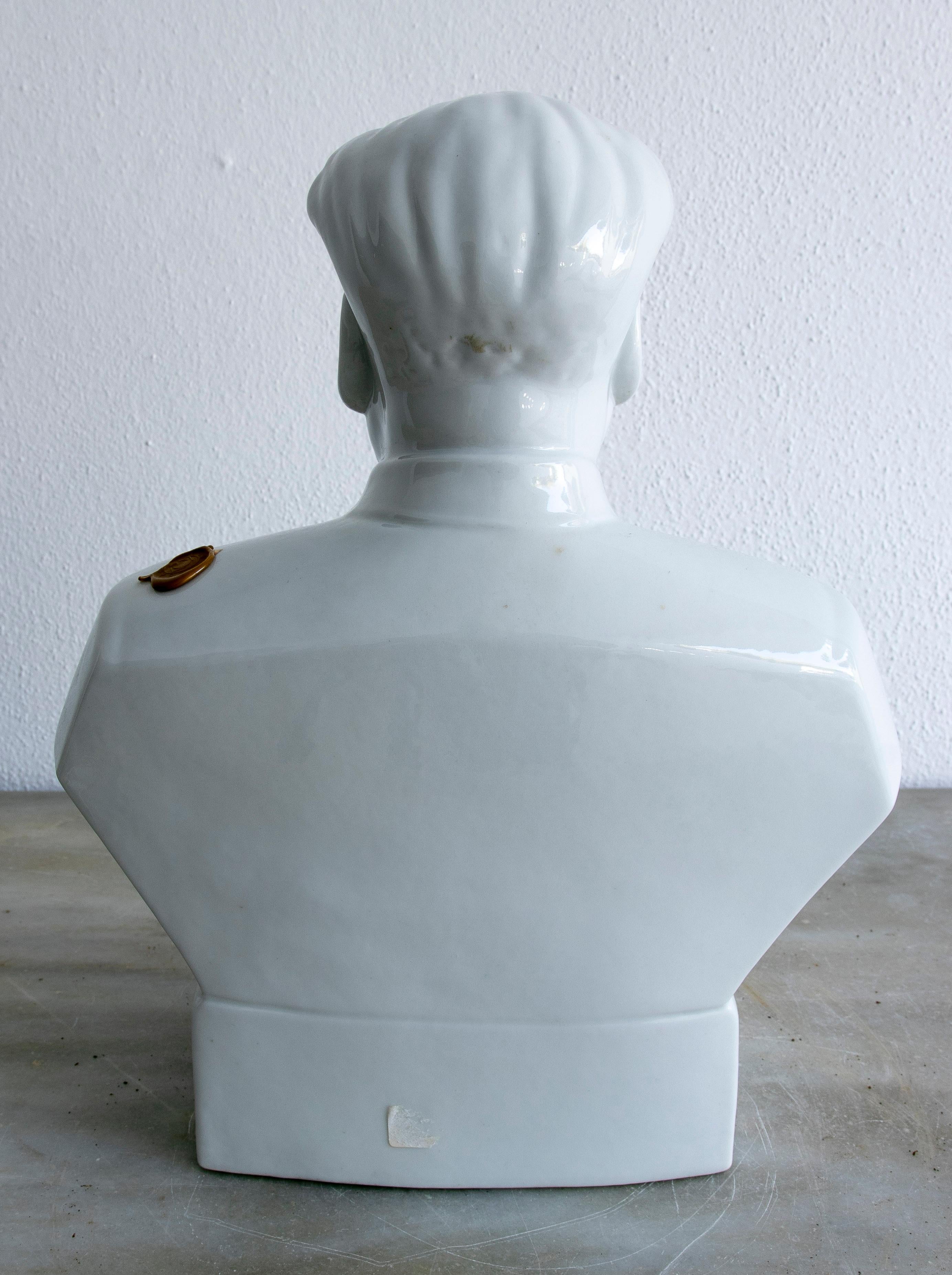 Céramique Buste en porcelaine chinoise des années 1990 représentant Mao Zedong en vente