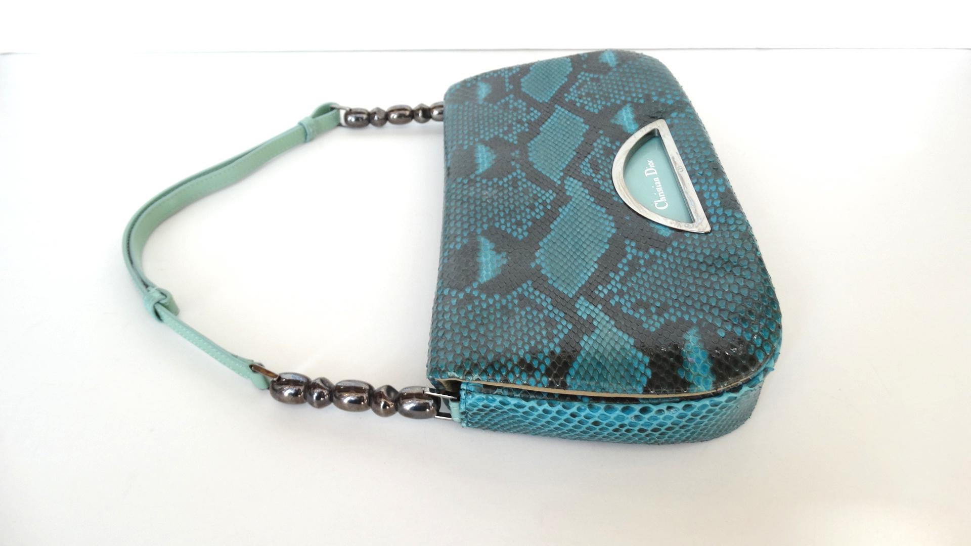 dior snakeskin bag