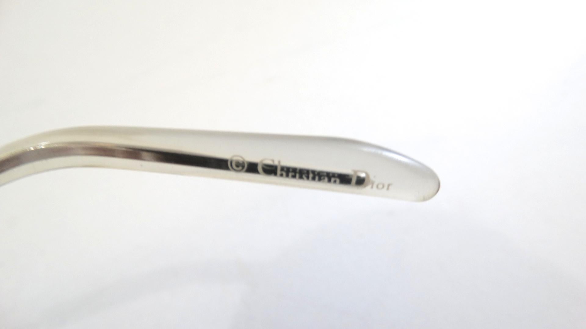 dior clear sunglasses