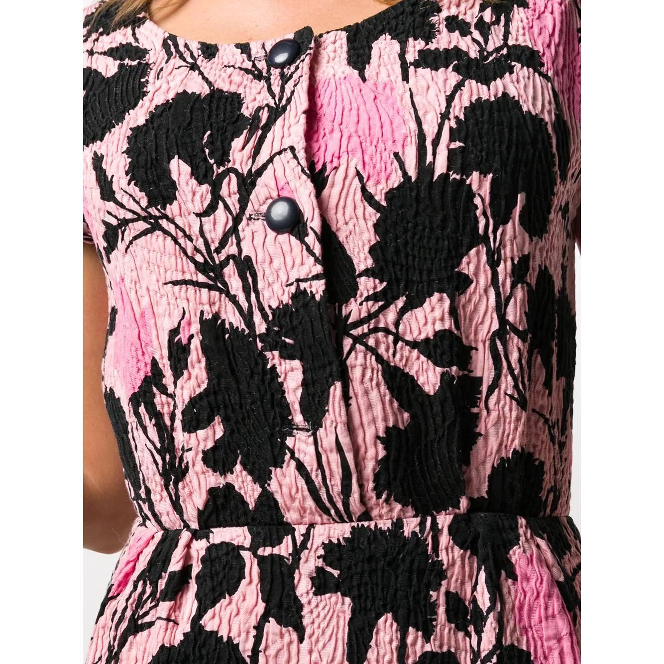 Women's 1990s Christian Dior Floral Dress