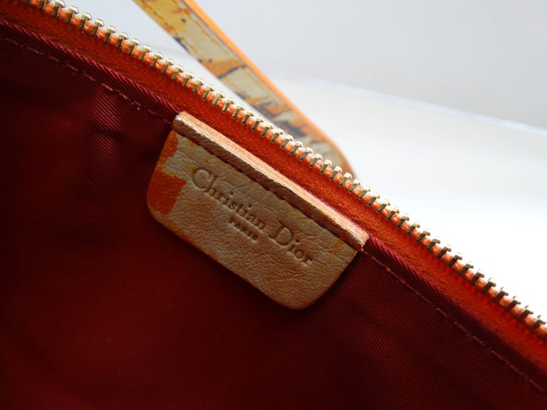1990s Christian Dior Galliano Era Saddle Bag at 1stDibs