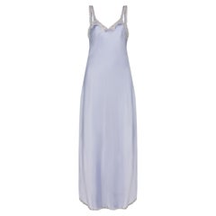 1990s Christian Dior Lilac Satin Slip with Matching Robe