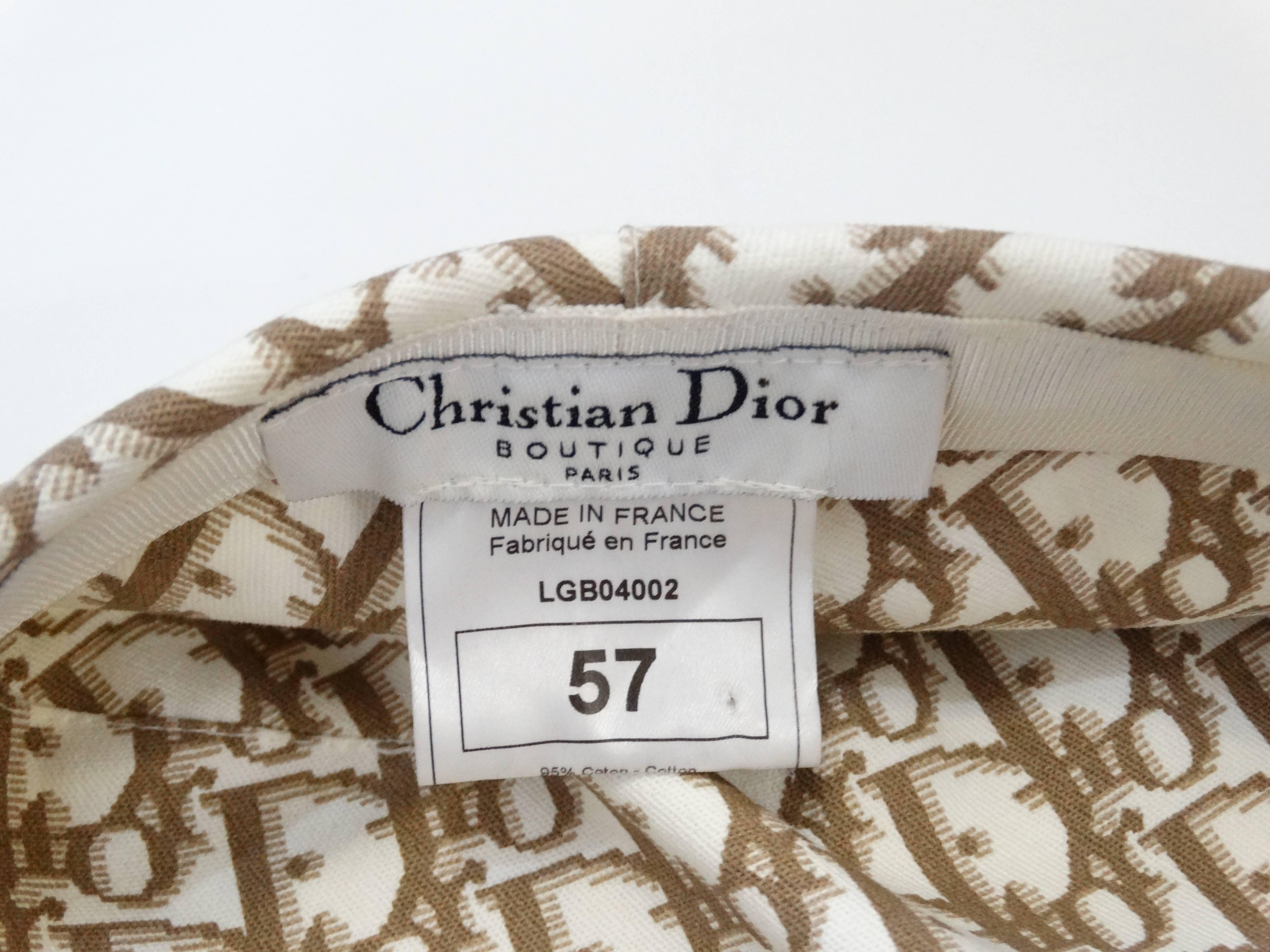 dior newsboy cap