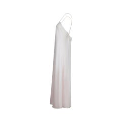 1990s Christian Dior Pink and Lace Slip Dress