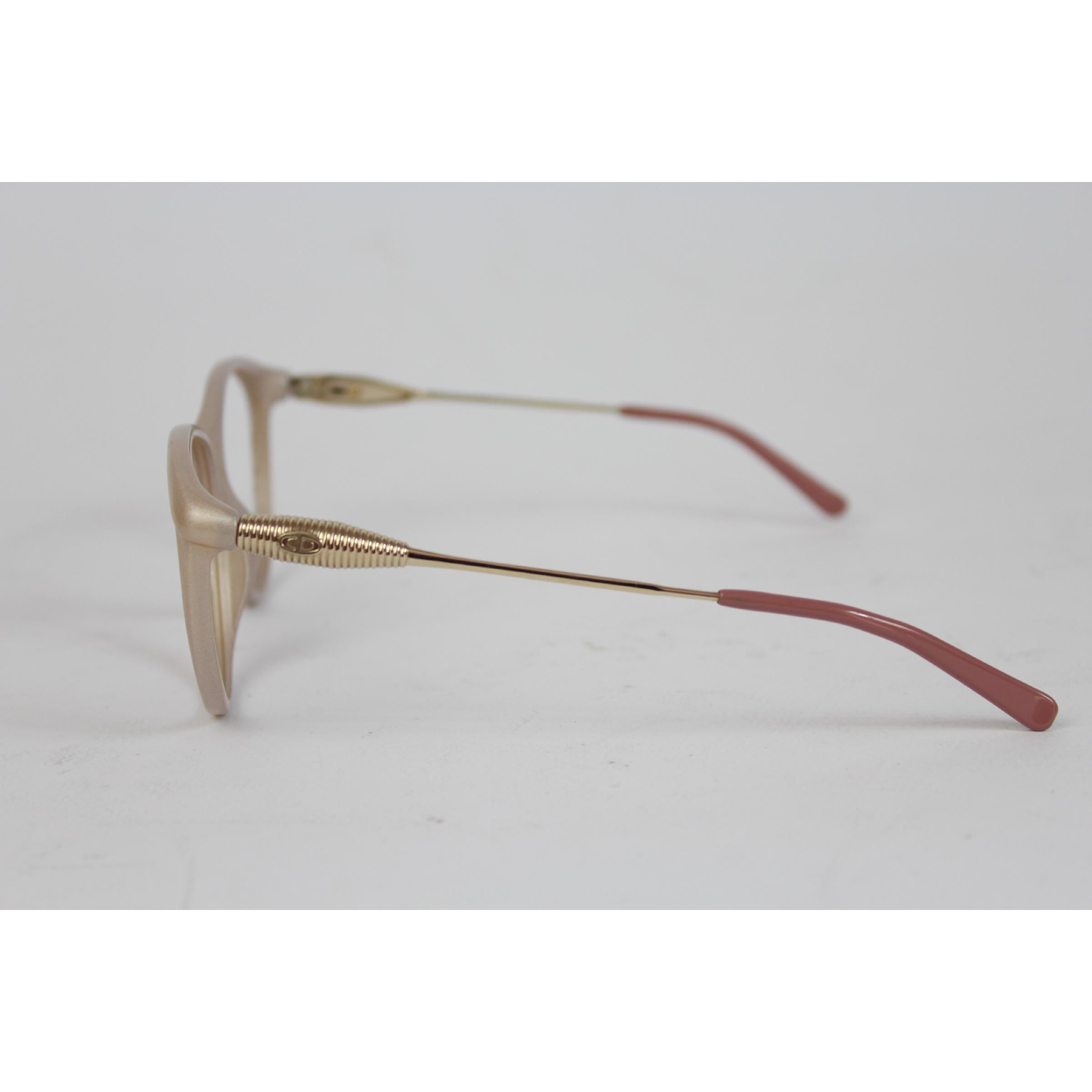 1990s Christian Dior Pink Celluloid Frame Eyeglasses 2340 3