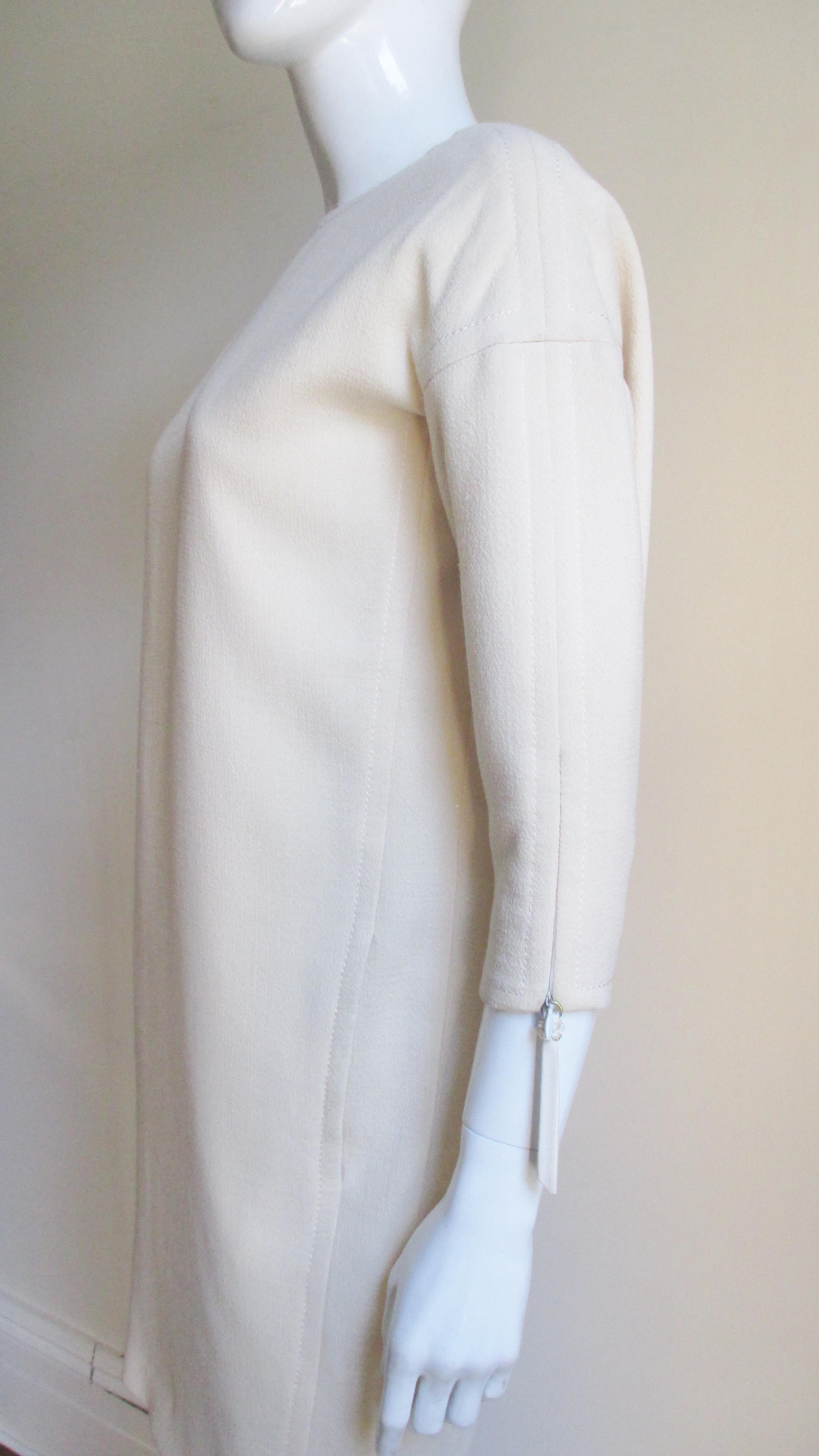 Gray  John Galliano for Christian Dior Dress 1990s For Sale