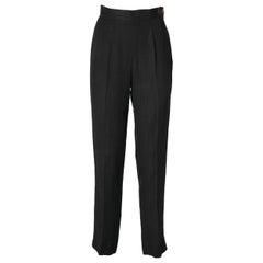 1990s Christian Lacroix Black Trousers