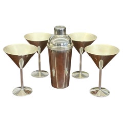 1990s Christofle K-T Thomas Keller & Adam D. Tihany Silverplate Cocktail Shaker