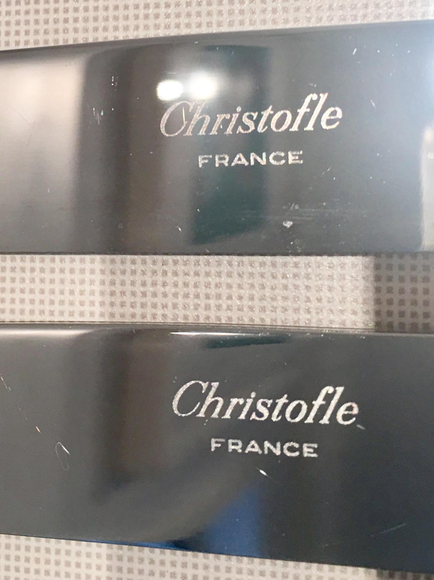 1990s Christolfe France Silver Plate 