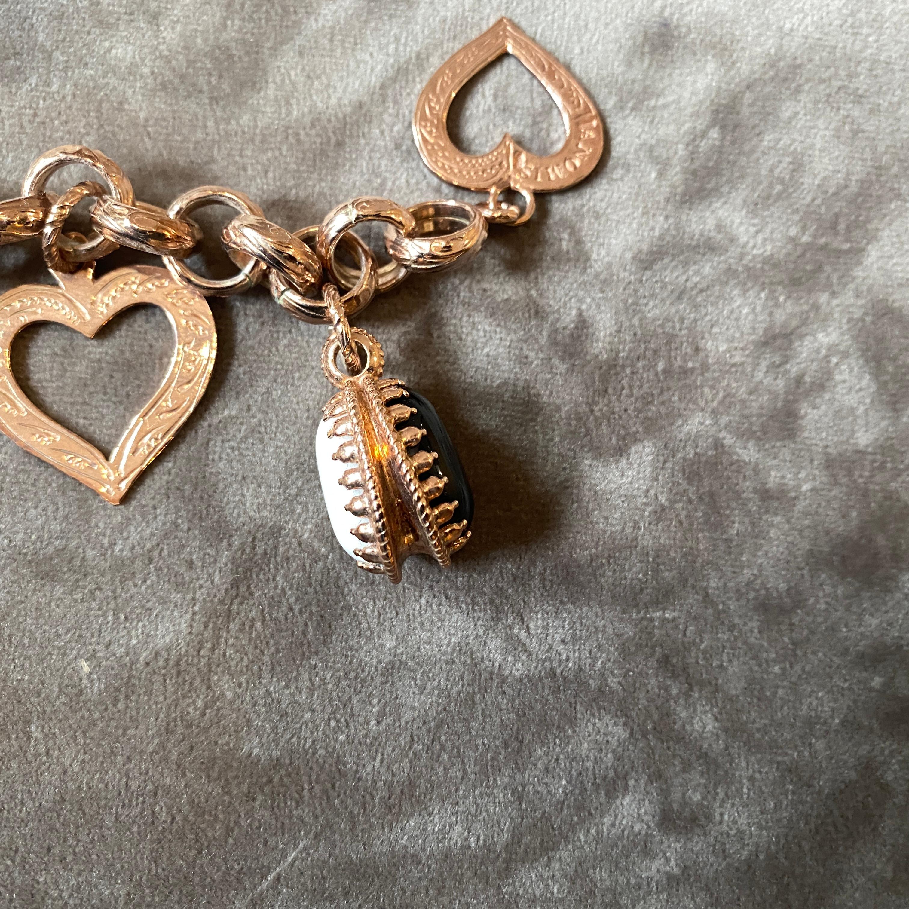 90s italian charm bracelet