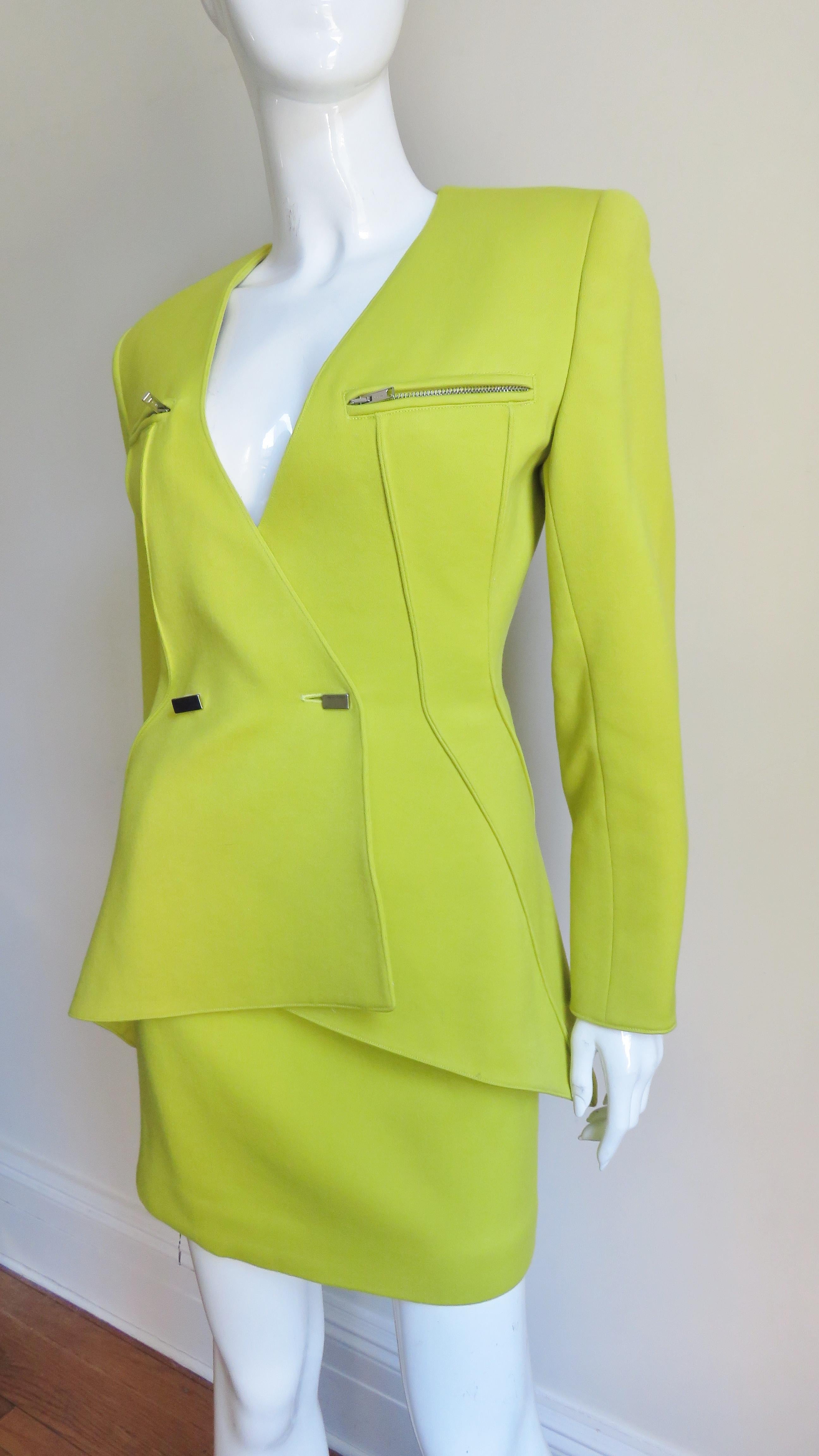 futuristic suit jacket