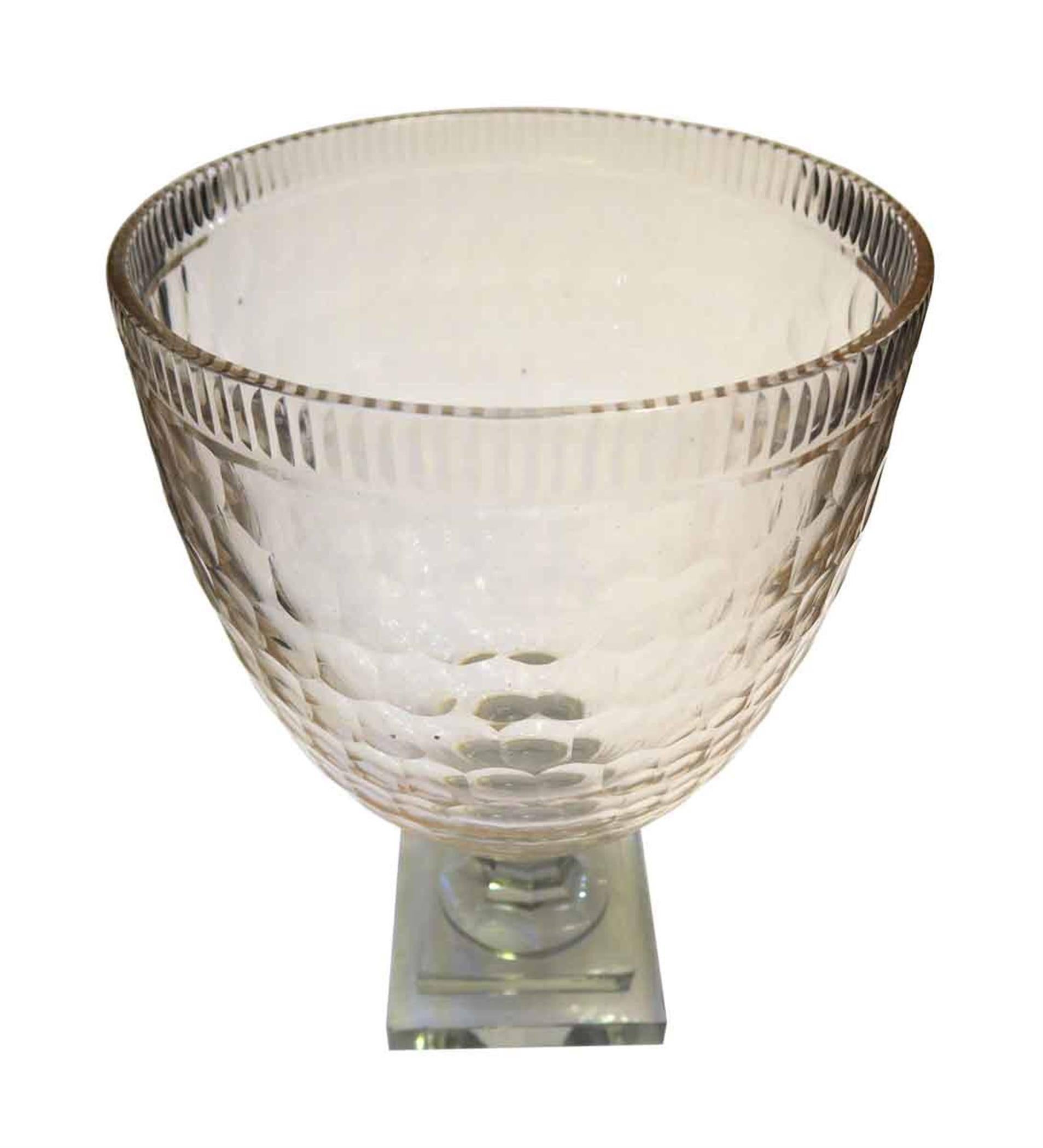 glass urn vase