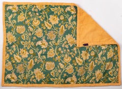 Hermès Serviette de salle de bain de collection à fleurs, années 1990