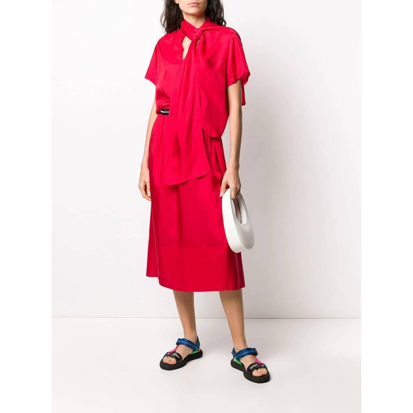 Women's 1990s Comme Des Garçons Red Dress