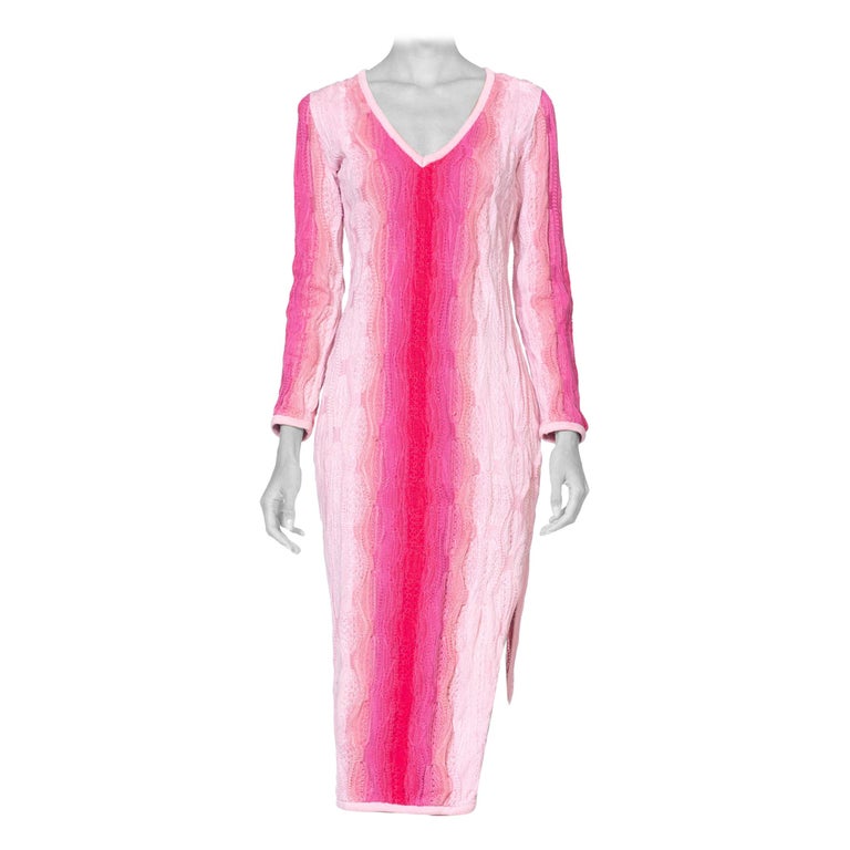 1990S COOGI Hot Pink Cotton Knit Ombr Sweater Dress at 1stDibs | coogi  sweater dress 90s, coogi dress 90s, coogi dress for sale