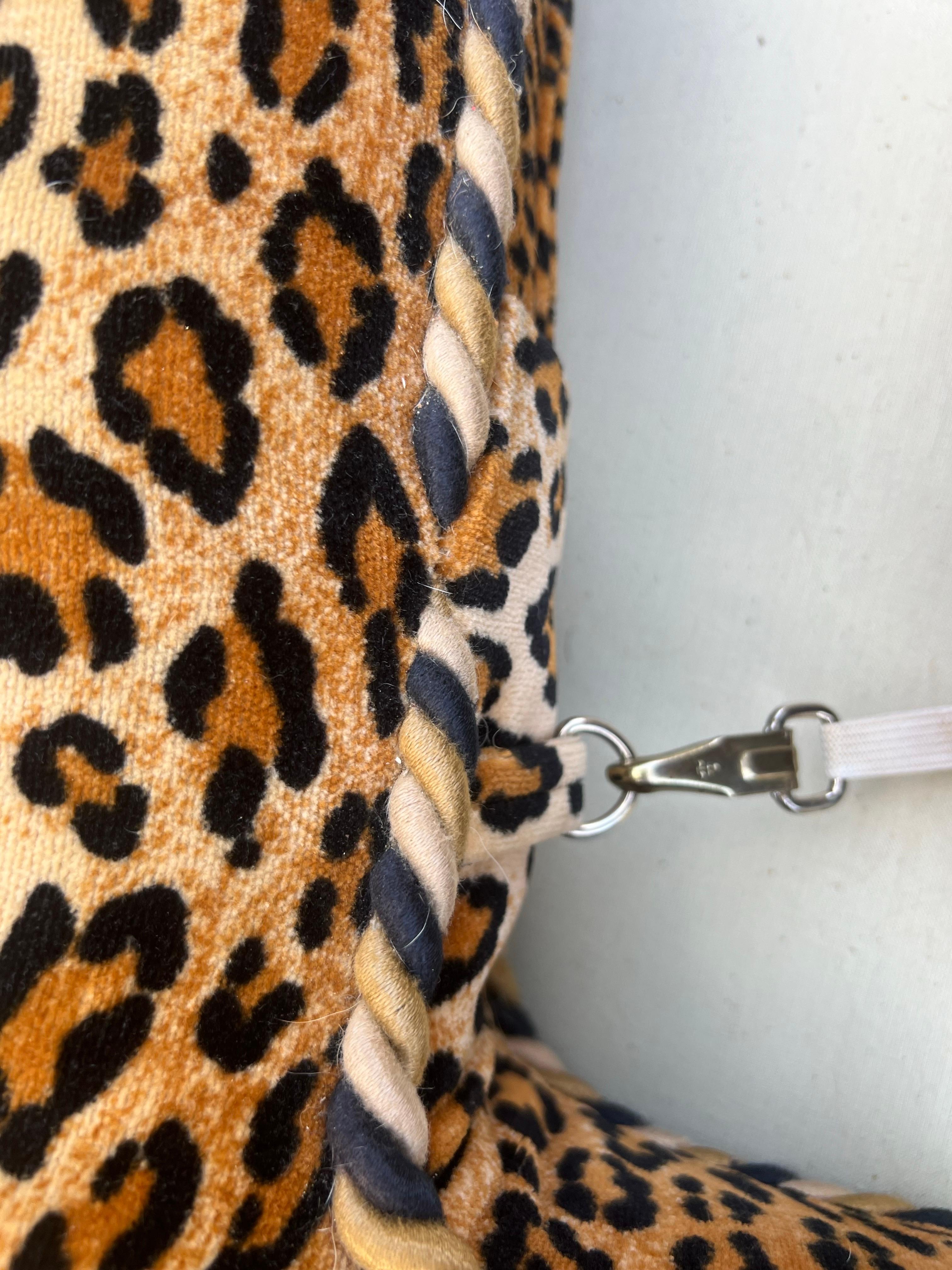 1990s Custom Cheetah Fainting Chaise Lounge 6