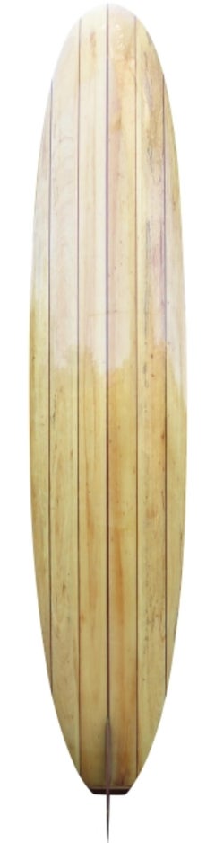 1990s Dale Velzy Shaped Balsa Longboard