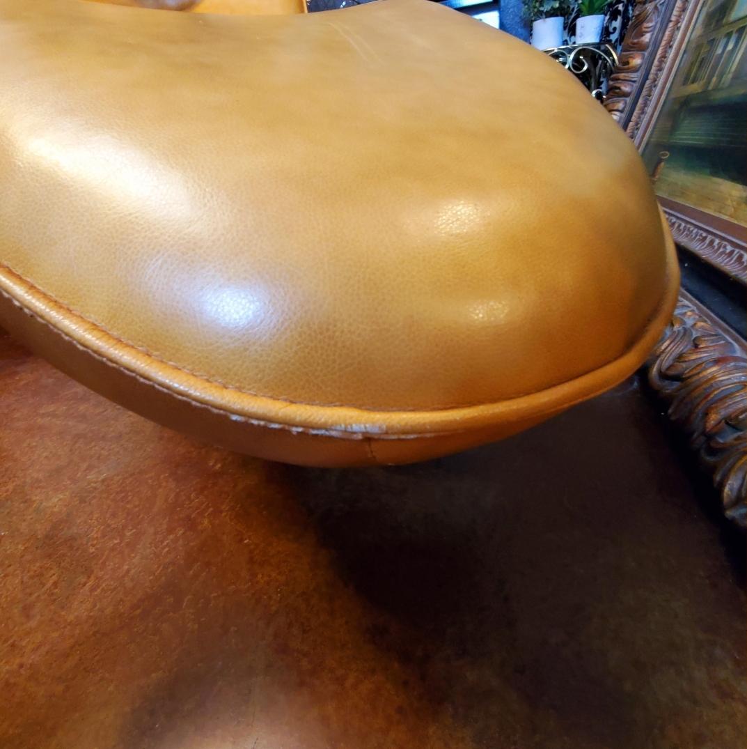 1990s De Sede Ds 151 by Jane Worthington Swivel Chaise In Good Condition For Sale In Waxahachie, TX
