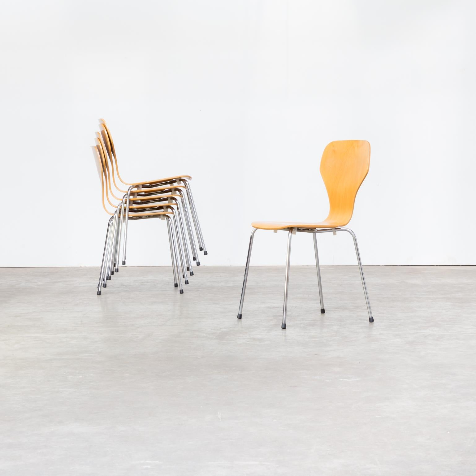 1990s Design Stühle für Phoenix, Dänemark, Sechser-Set (Ende des 20. Jahrhunderts)
