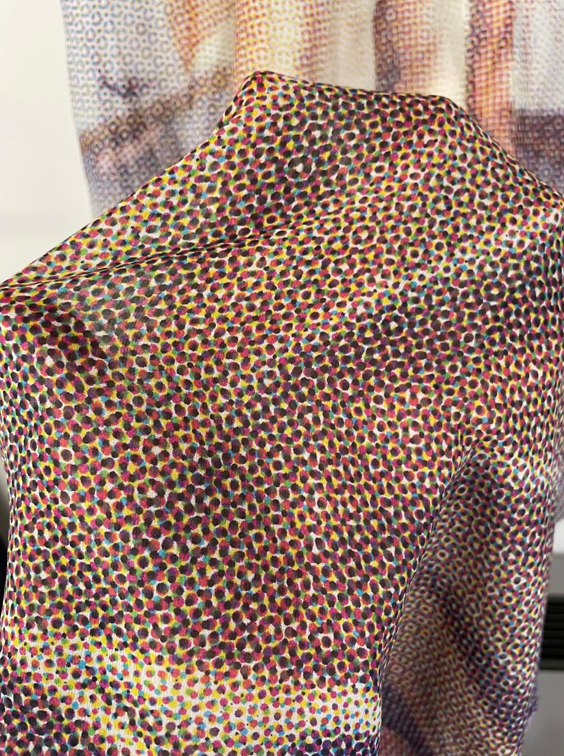 vestido de seda de los años 90 D&G Botticelli, el nacimiento de Venus en venta 2