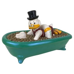 1990s Disney Uncle Scrooge in a Bathtub Filled with Money by Demons & Merveilles