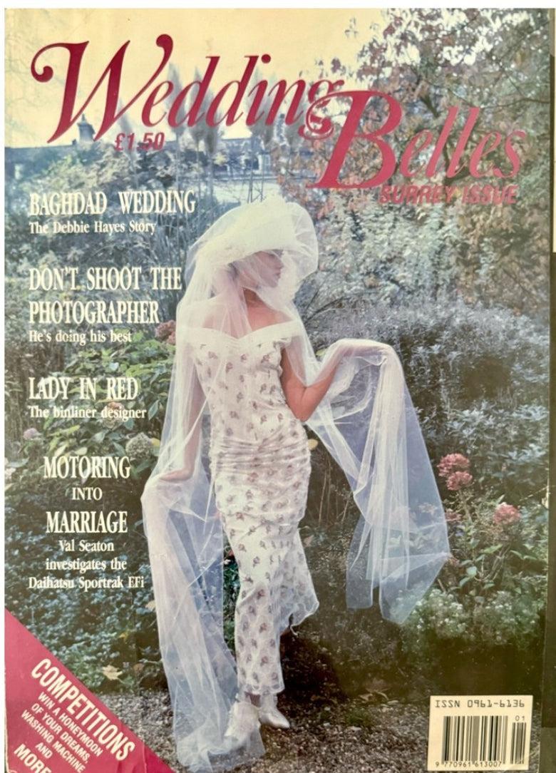 1990s Documented Catherine Buckley Rose Print Lace Wedding Suit 4