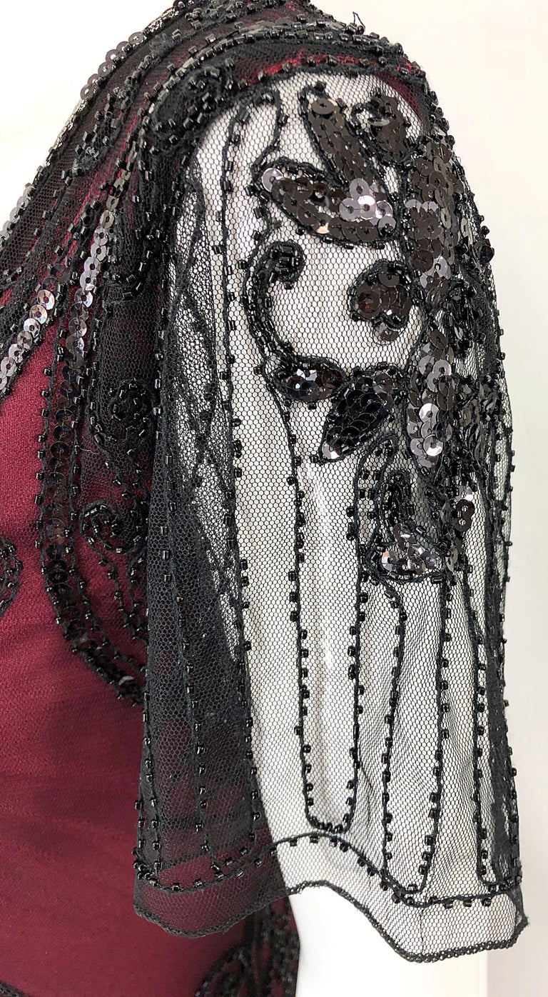 black bodycon dress mesh Men's Burgundy Pinstripe Suit 1920s Gangster Pattern Chalk Red And White 38 Short Jacket+32 Waist Adjustable 28to34)(Height: 5 4 to5 7 )(Neck 15-16.5)