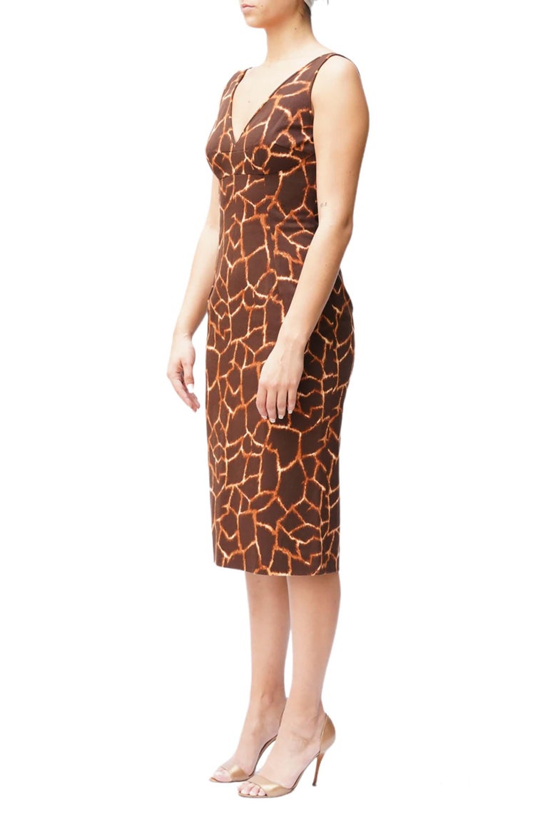 Dolce & Gabbana 1990s Giraffe Print Top