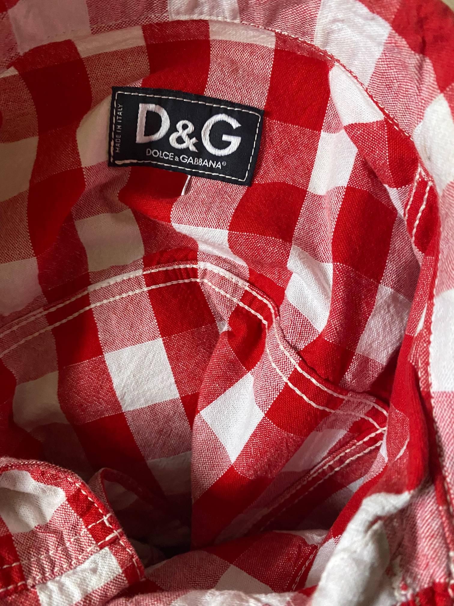 red and white checkered jacket