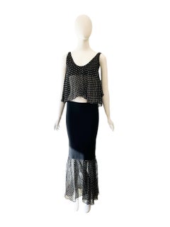 1990s Dolce & Gabbana Polka Dot 2 Piece