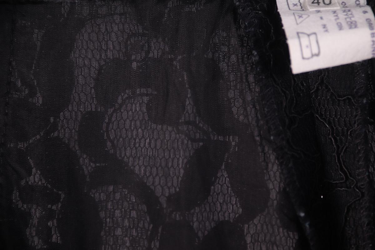 Años 90 Dolce & Gabbana Bolsos vintage de encaje negro Dolce & Gabbana en venta 5