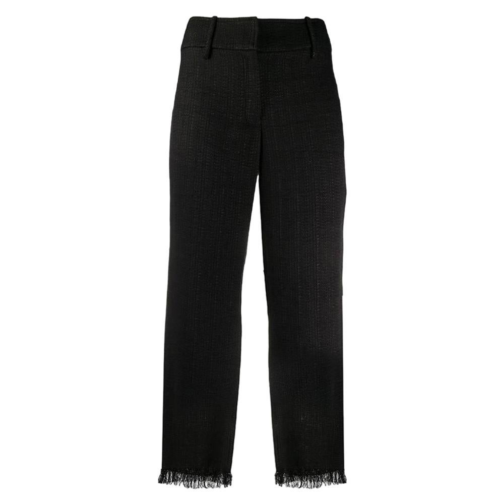 1990s Dolce&Gabbana Black Crop Trousers