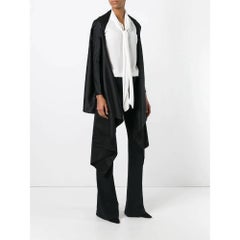 1990s Dolce&Gabbana Black Silk Kimono