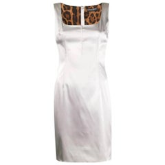 1990s Dolce&Gabbana Silver Dress