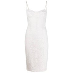 1990s Dolce&Gabbana White Dress