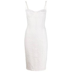 Vintage 1990s Dolce&Gabbana White Dress