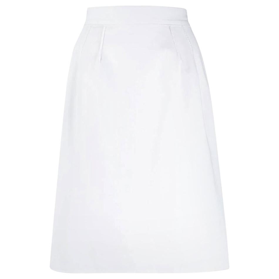 1990s Dolce&Gabbana White Skirt