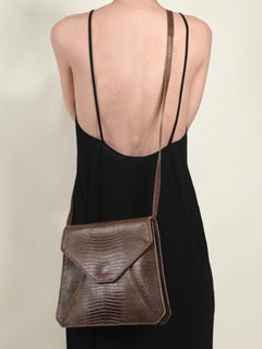 1990's Donna Karan Bag Embossed