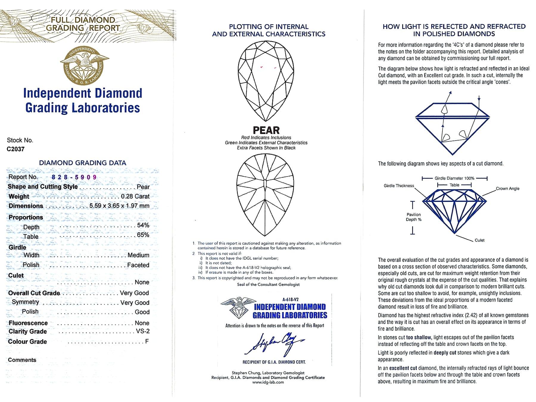 1990er Jahre holländischer 1,77 Karat Diamant und Weißgold Kleid-Ring im Angebot 8