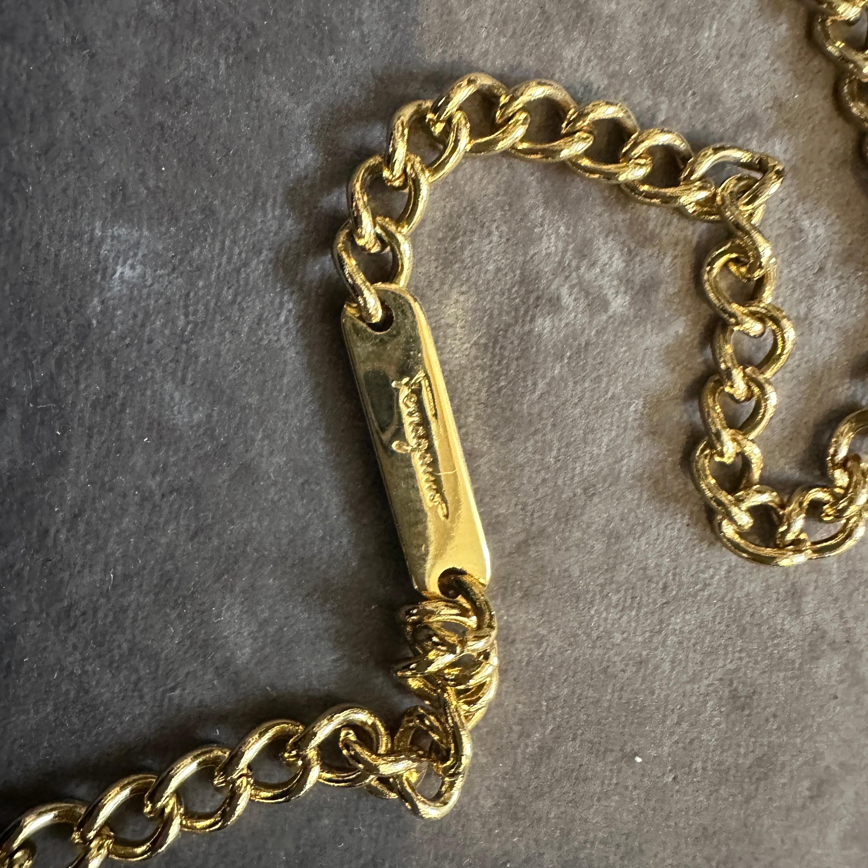 1990s elegant Blue Fabric and Brass Belt Hand Bag by Salvatore Ferragamo in vendita 6