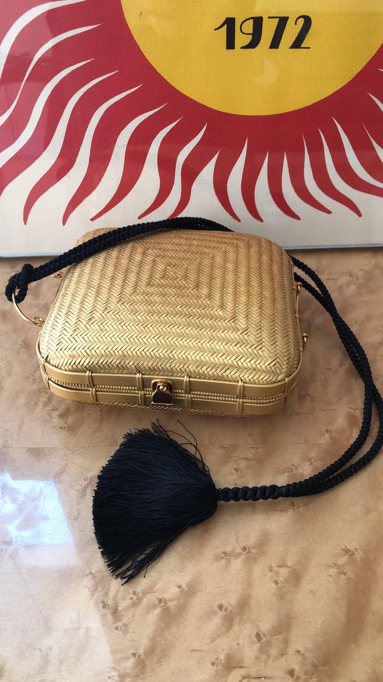 Tiffany and Co. by Elsa Peretti Gold Lacquered Bamboo Tassel